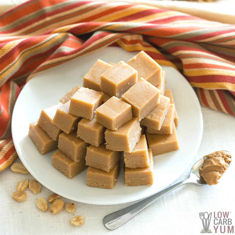 Keto Peanut Butter Fudge